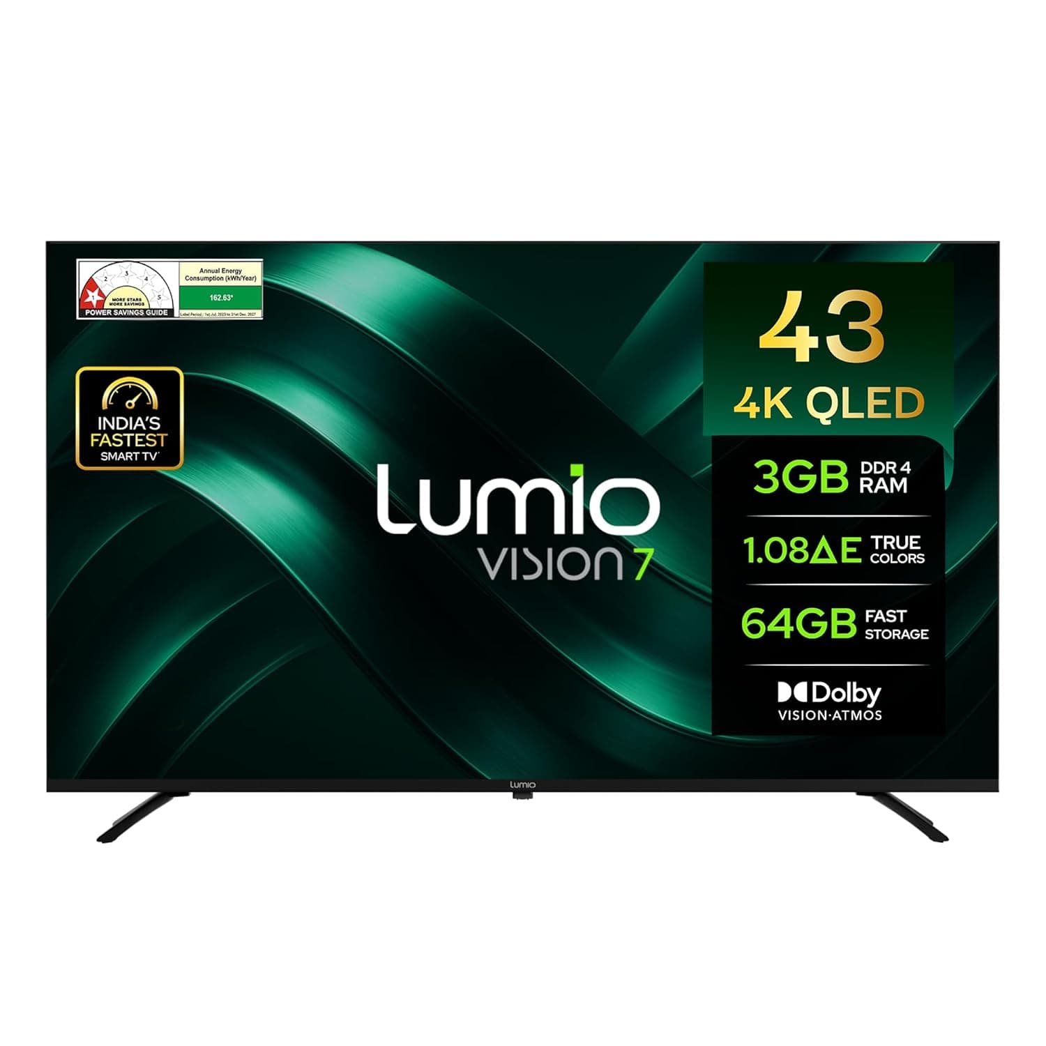 Lumio 4K Smart TV (43" / 55") — Amazon Prime Day 2026 India deal