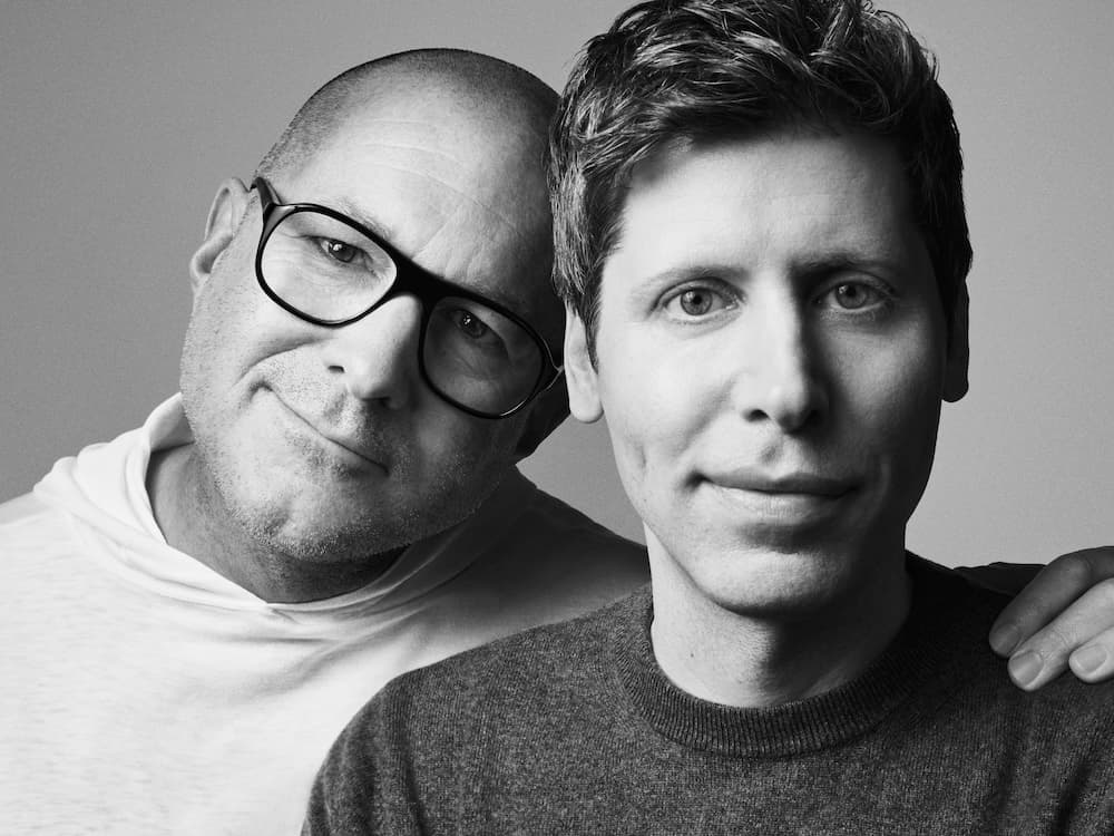 Jony Ive and Sam Altman — the design and AI partnership behind OpenAI's consumer hardware push