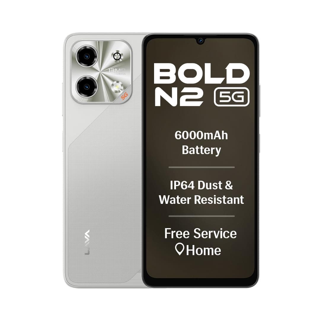 Lava Bold N2 5G (4GB+128GB) on Amazon India