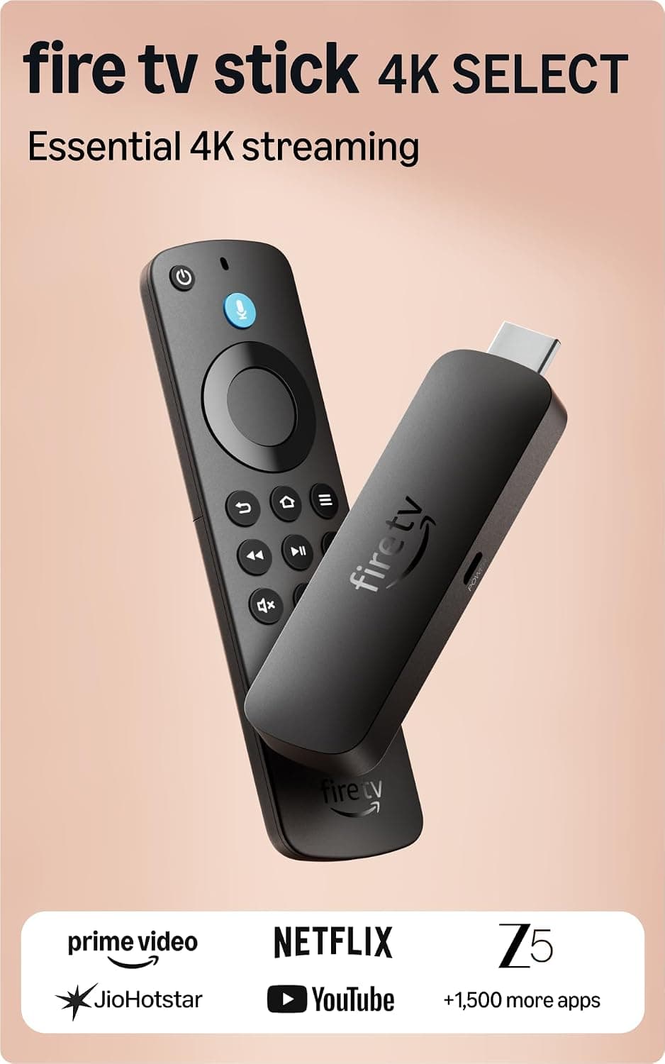 Amazon Fire TV Stick 4K Select on Amazon India
