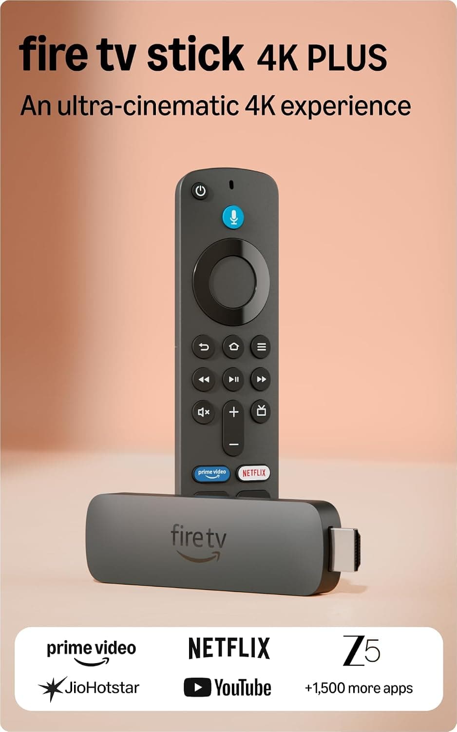 Amazon Fire TV Stick 4K Plus on Amazon India