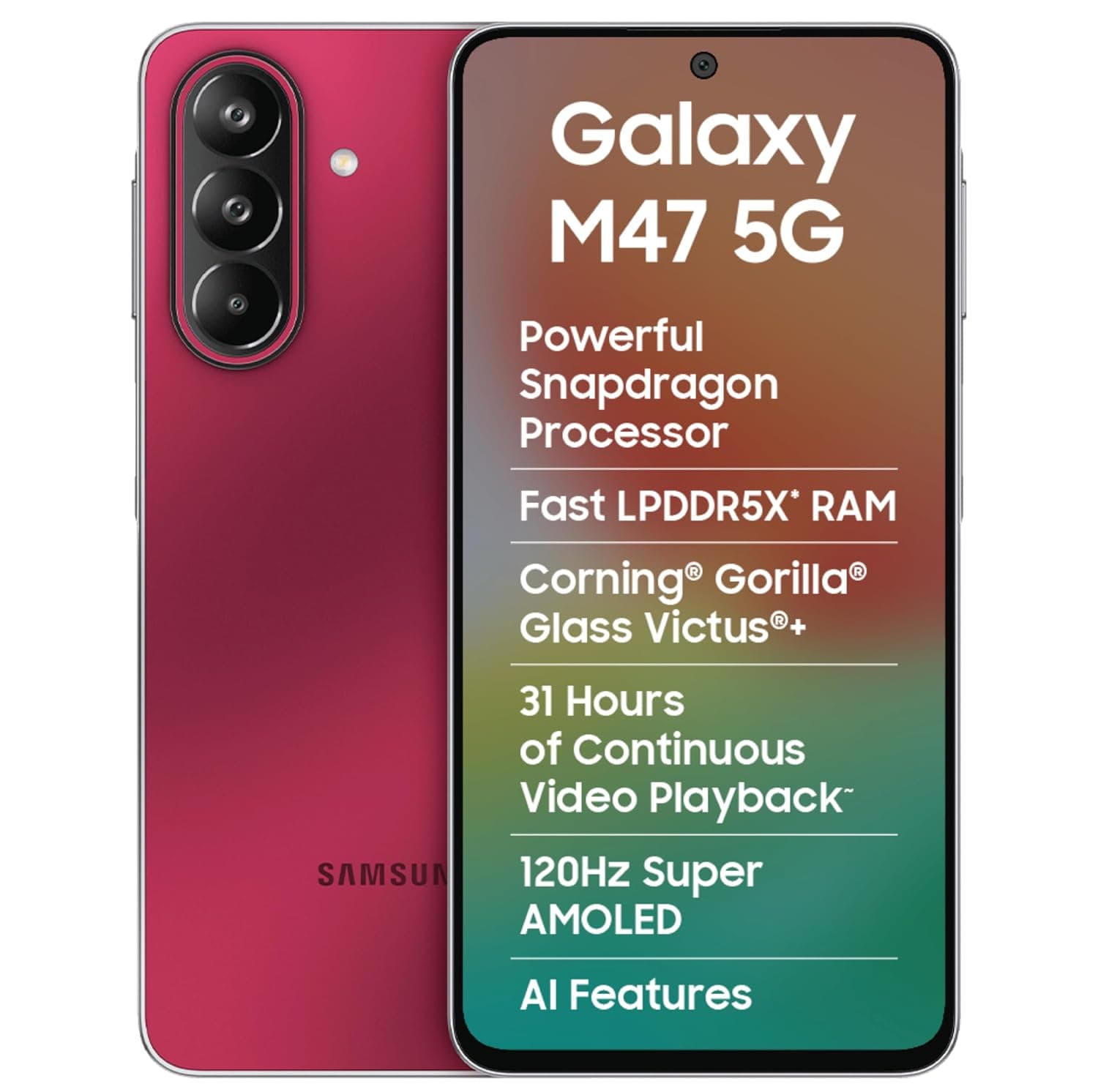 Samsung Galaxy M47 5G (6GB+128GB) on Amazon India