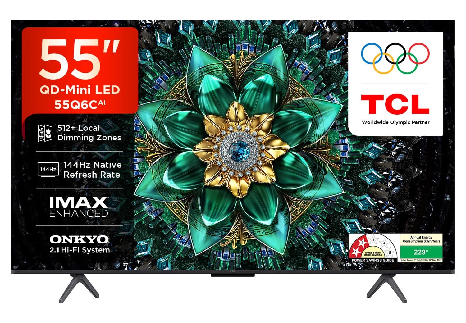 TCL 55-inch 4K QD-Mini LED Google TV on Amazon India