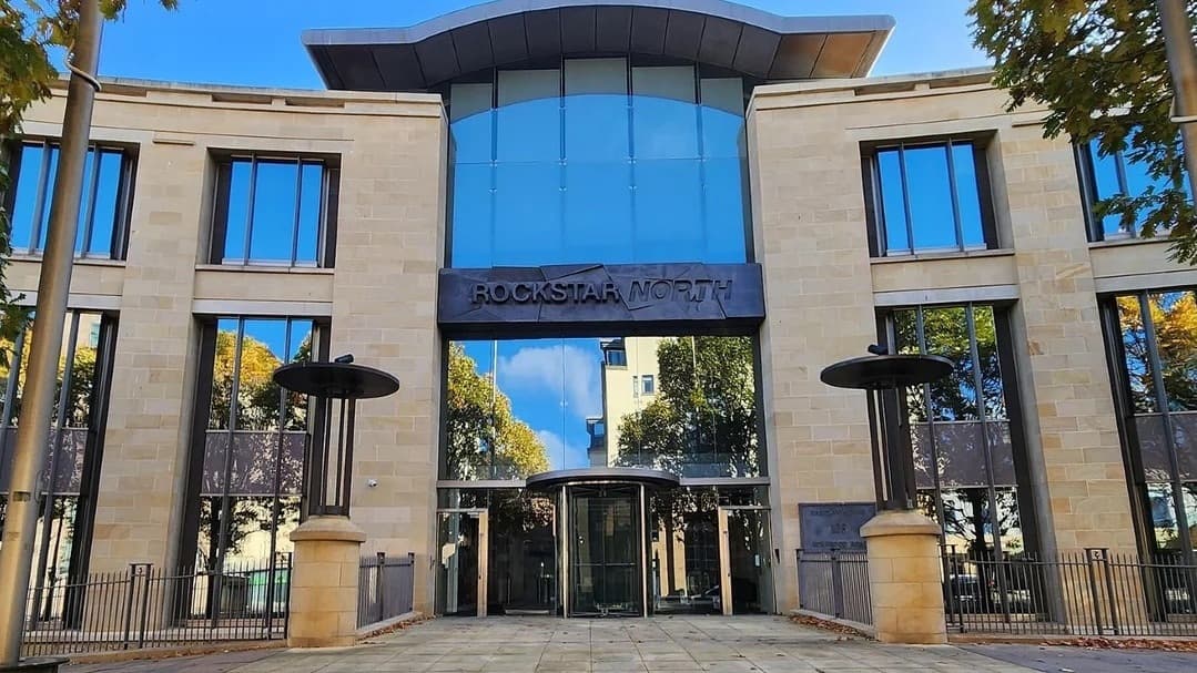 Rockstar North headquarters at Barclay House in Edinburgh — the studio behind Grand Theft Auto VI
