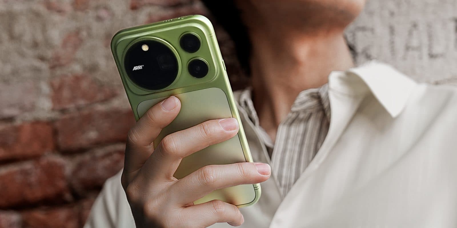 Close-up of the Honor Magic 9 Pro Max rear camera island with ARRI branding